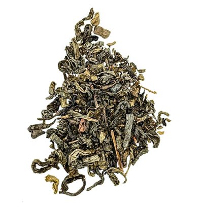 gunpowder green loose leaves