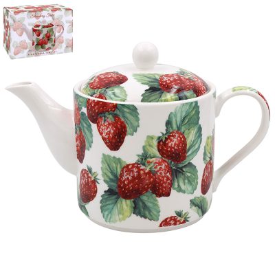 STRAWBERRY FIELD TEAPOT